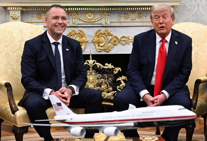 Karol Navrocki i Donald Tramp u Beloj kući 3. septembra