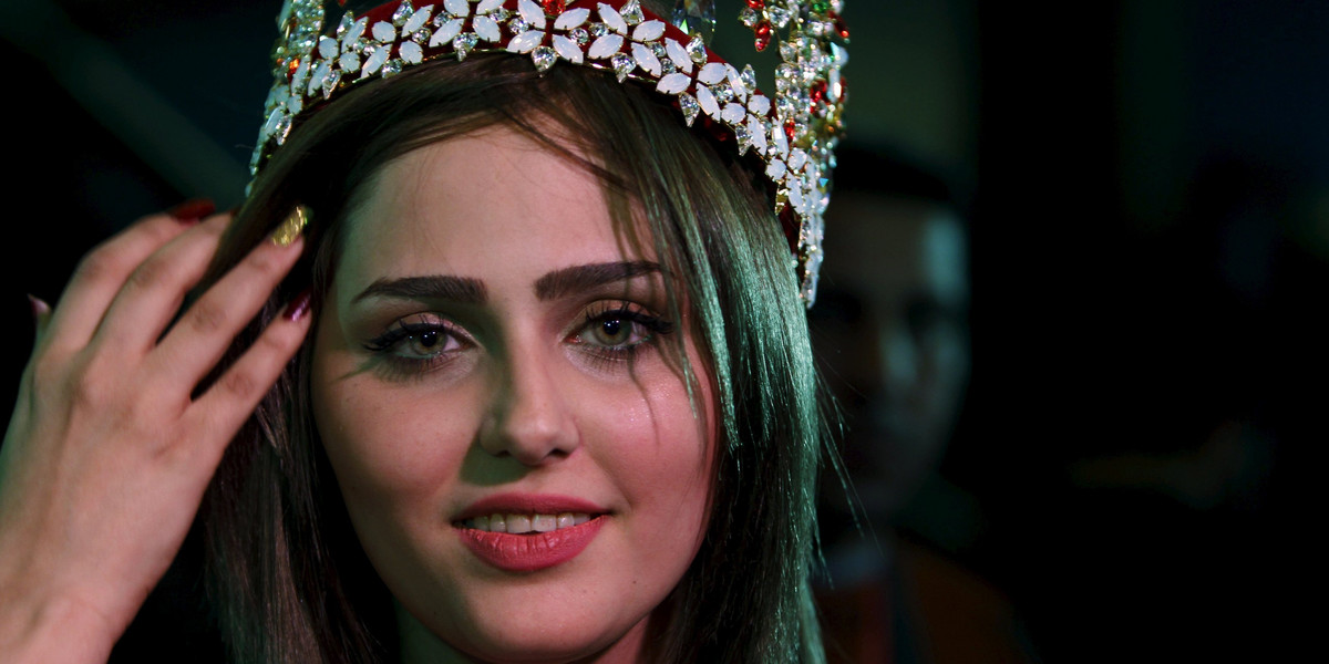 Islamscy terroryści grożą uprowadzeniem Miss Iraku, Shaymy Qasim