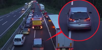 Polak wywołał burzę w Niemczech. Tak zachował się na autostradzie. Co mu grozi? [FILM]