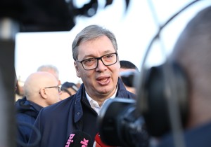 Predsednik Srbije Aleksandar Vučić stigao je danas u posetu selu Urovica
