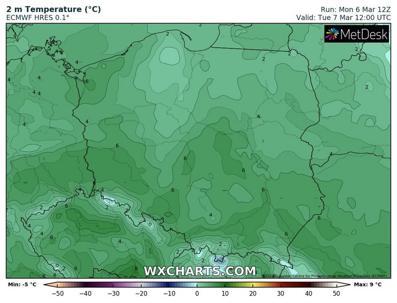 Temperatura w dzień powinna przekraczać 0 st. C