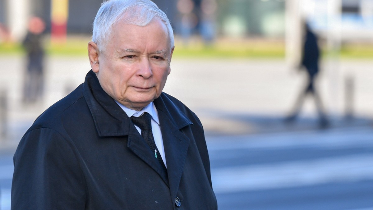 Prezes PiS Jarosław Kaczyński