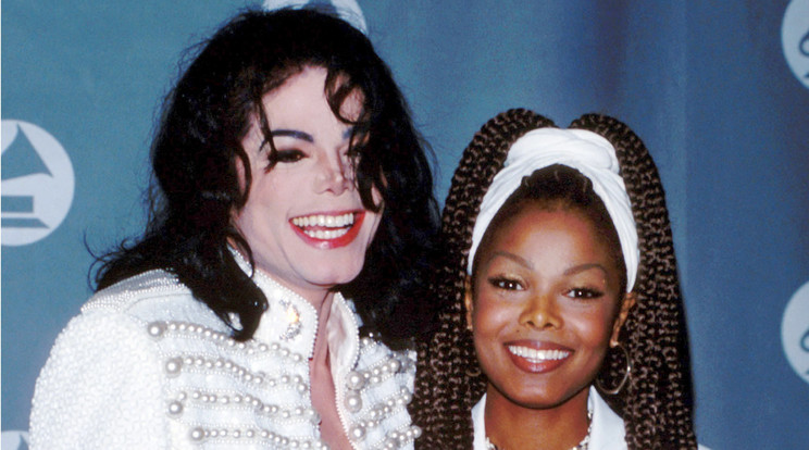 Michael Jackson és Janet nem voltak mindig jó testvérek / Fotó: Getty Images