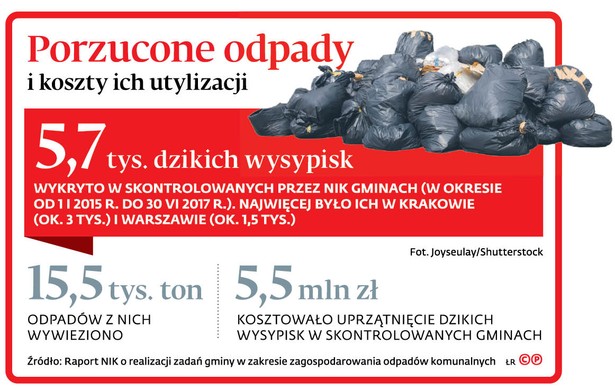 Gminy przymykają oko na cuchnące śmieci. Nie chcą obciążać mieszkańców kosztami