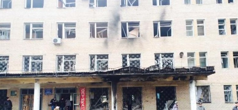 Szpital w Doniecku pod ostrzałem. Są zabici i ranni