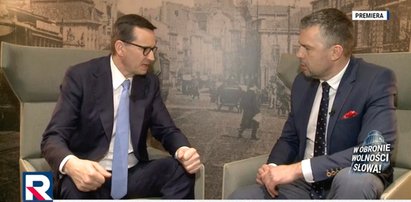 Mateusz Morawiecki przemówił w godzinę "Wiadomości". Mówi o SMS-ach, jakie dostawał. To brzmi strasznie