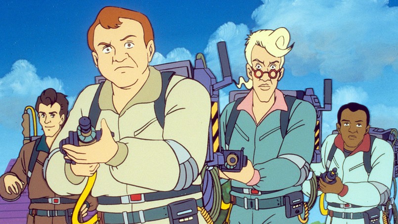 Kadr z serialu "The Real Ghostbusters"