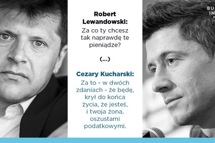 Przychodzi Kucharski do Lewandowskiego. Mamy nagranie rozmowy