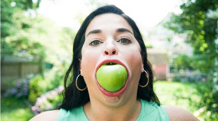 A világ legnagyobb szájú nője / Fotó: Profimedia