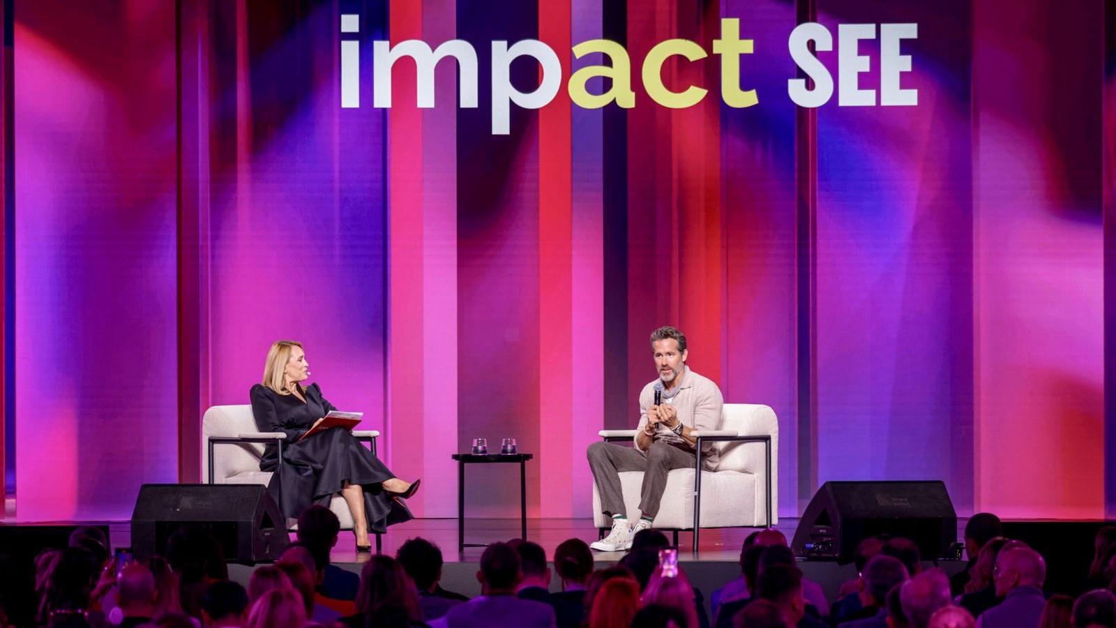 Ryan Reynolds, David Popovici și liderii economiei globale, pe aceeași scenă la București. Concluziile Impact SEE’26