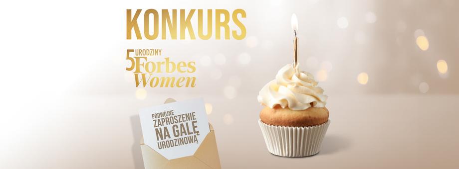 Konkurs na 5. urodziny „Forbes Women”