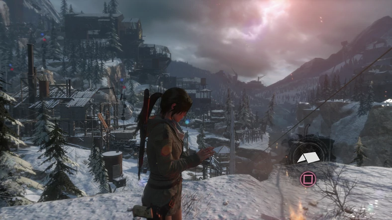 Rise of the Tomb Raider - Kopalnia miedzi - PlayStation 4 Pro - 4K