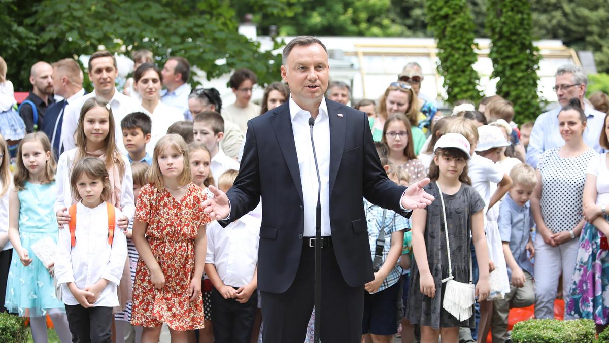 Prezydent Andrzej Duda.