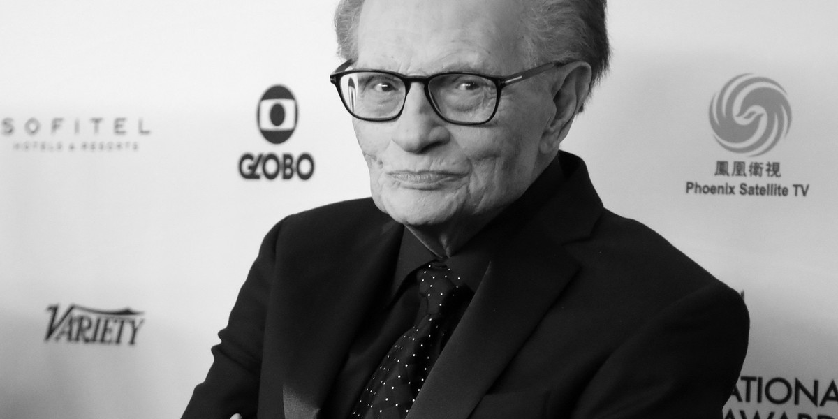 Nie żyje Larry King. Ameryka jest w szoku