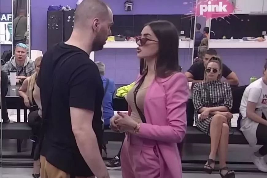 Zvezdan Slavnić i Anđela Đuričić (Foto: Screenshot TV Pink)