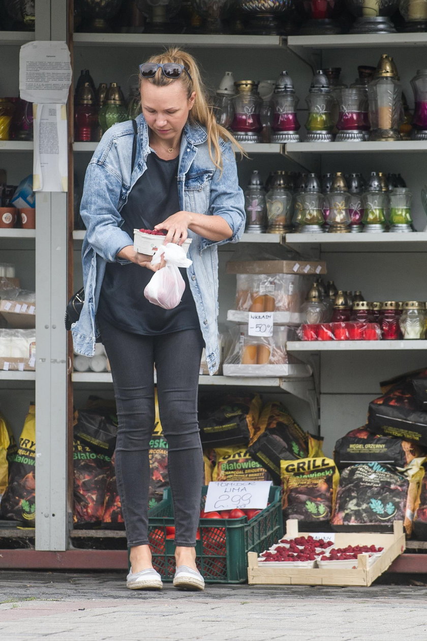 Anna Guzik na zakupach w Bielsko-Białej