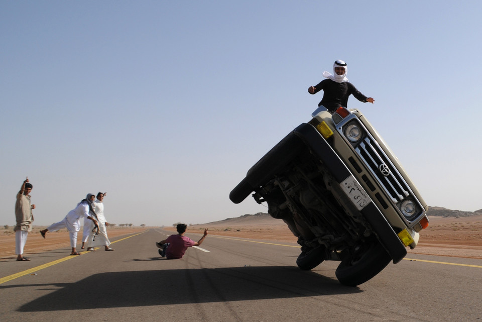Ryzykowne hobby młodych Saudyjczyków