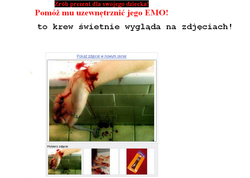 Zachęta do samobójstwa reklamą na aukcji