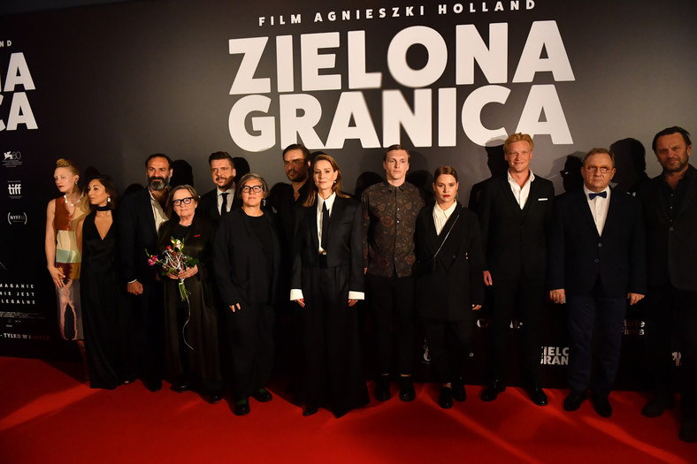 Obsada i twórcy filmu "Zielona granica" (2023 r.)