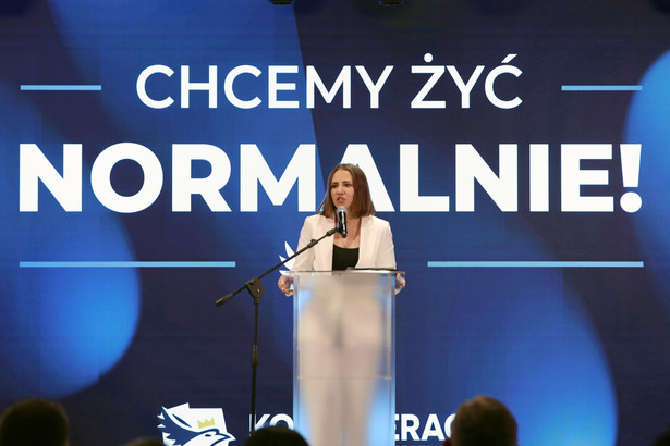 Wiceprezes Ruchu Narodowego, dyrektor Konfederacji ds. Europejskich Anna Bryłka