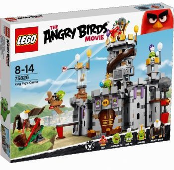 LEGO Angry Birds Zamek króla świnek 75826