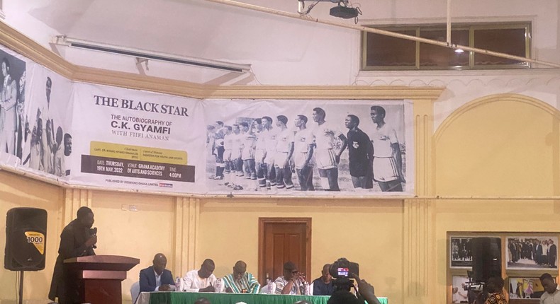 Proceeds from CK Gyamfi’s book launch to be used to develop grassroots football 