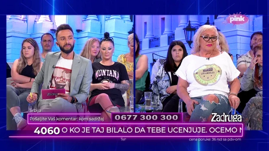 Darko Tanasijević i Zorica Marković (Foto: Screenshot TV Pink)