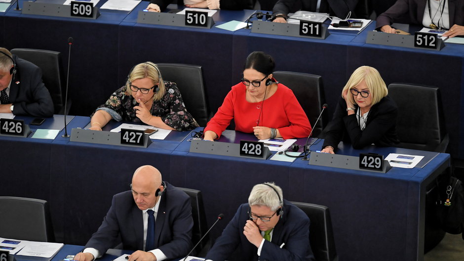Izabela Kloc (#428) w Parlamencie Europejskim w Strasburgu, Francja, 04.07.2019