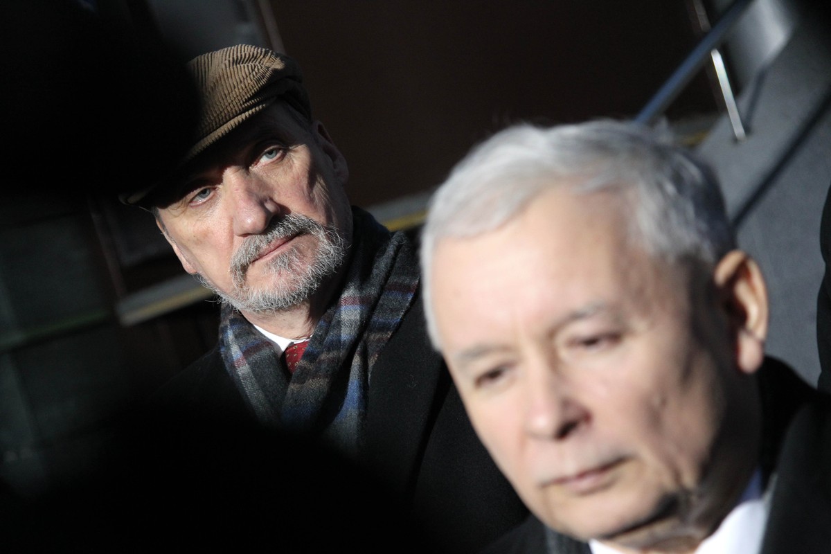 Antoni Macierewicz i Jarosław Kaczyński