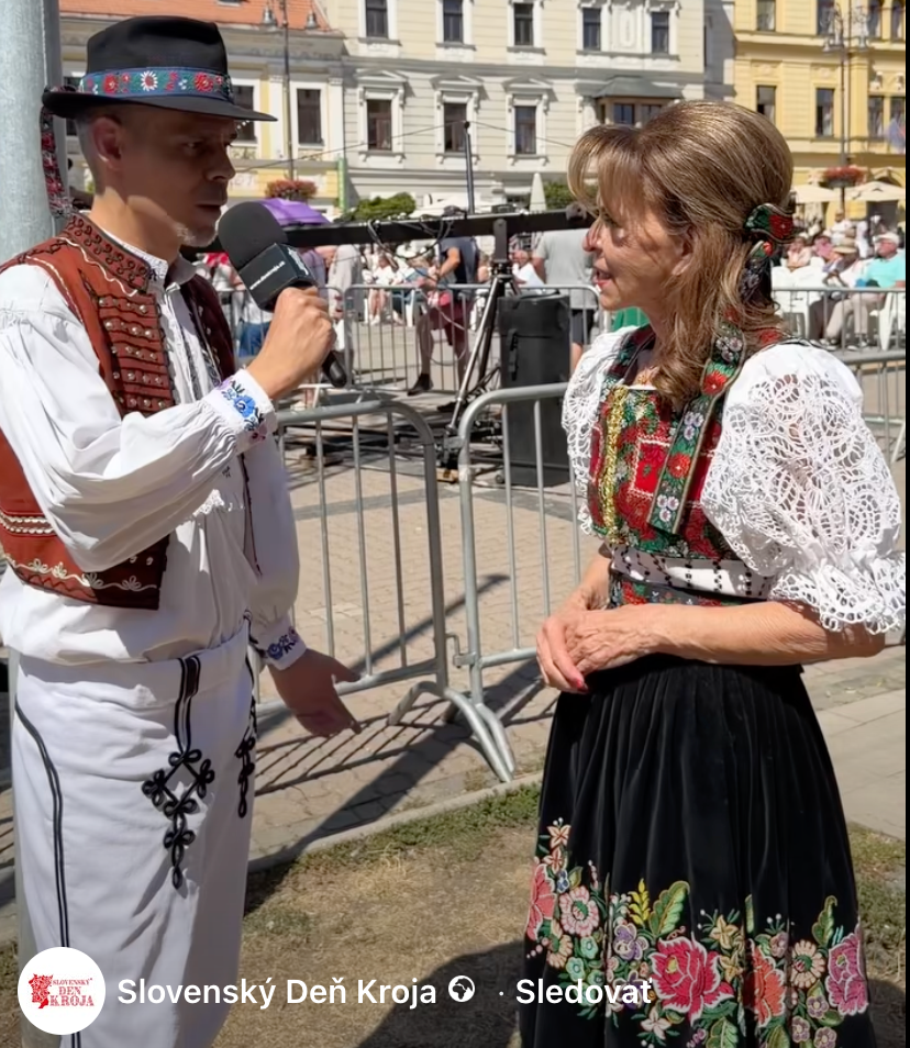 Mária Reháková nemá pokrývku hlavy.