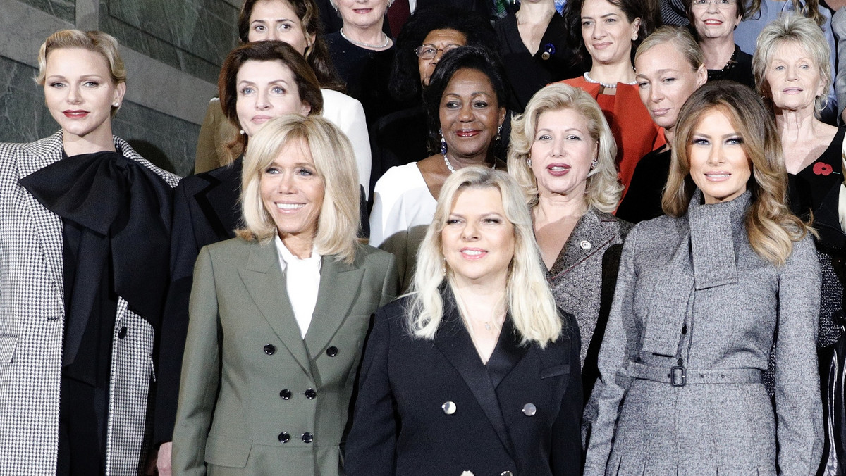 Wyjątkowe zdjęcia Brigitte Macron z małżonkami szefów państw i rządów