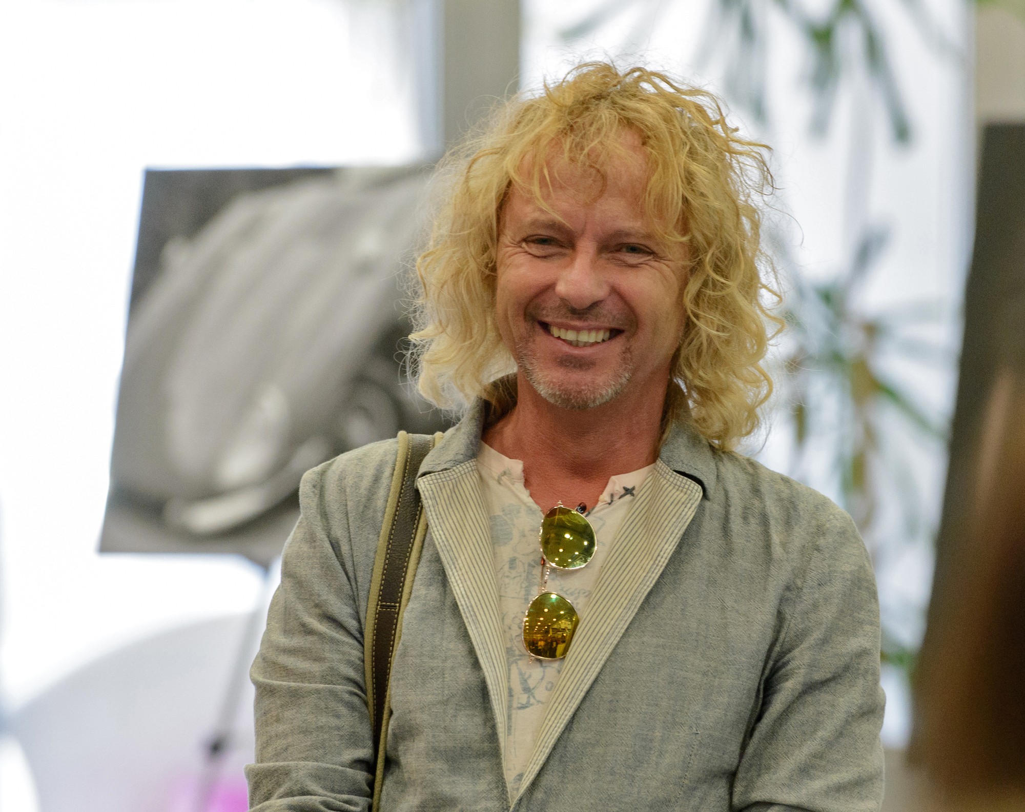 Hudobník Peter Nagy.