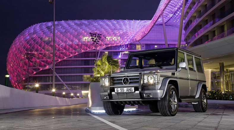 Mercedes-Benz SLS AMG i G 55 AMG Edition 79: złote i srebrne gwiazdy w Dubaju
