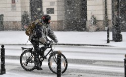 Burza śnieżna nad Polską. Tysiące interwencji strażaków