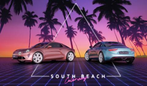 Alpine A110 South Beach to limitowana edycja w duchu Miami Vice