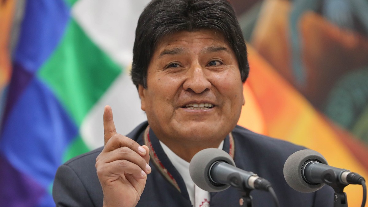 Wybory w Boliwii. Evo Morales ogłosił się zwycięzcą