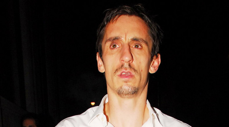 Gary Neville-nek ennyi volt /Fotó: Northfoto