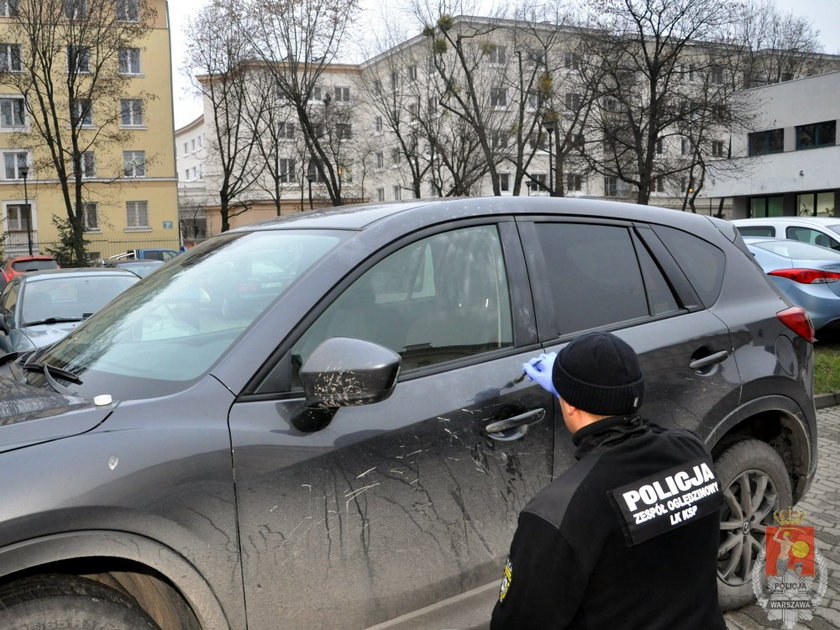 Złodzieje zabrali samochód i psa