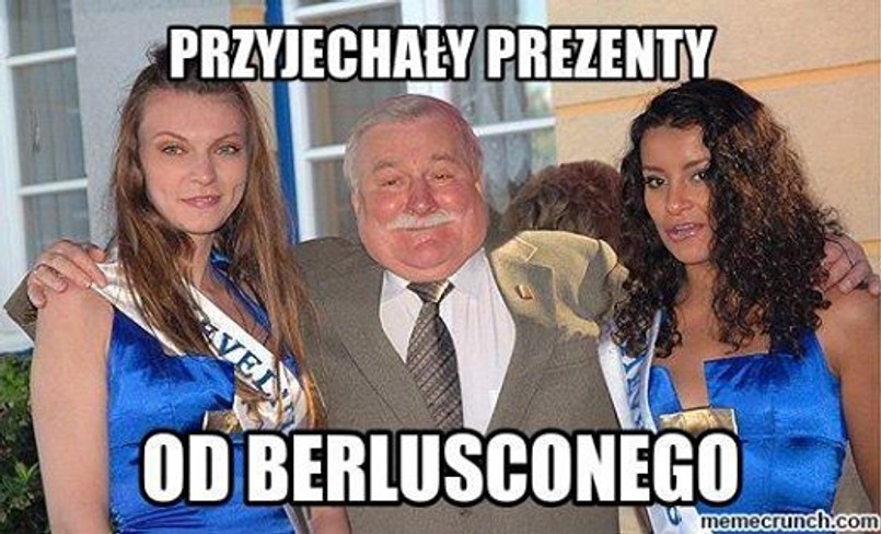 Wałęsa cieszy się prezentami, a Kaczyński uwodzi Rolników. MEMY TYGODNIA