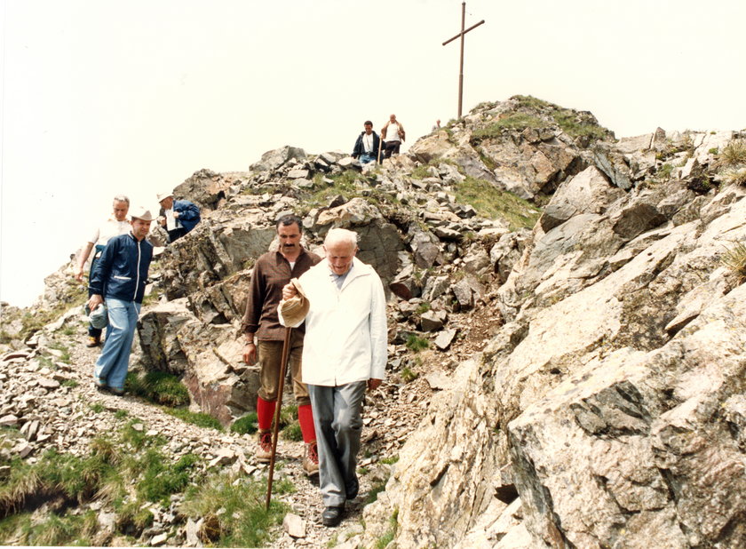 Papież kochał góry
