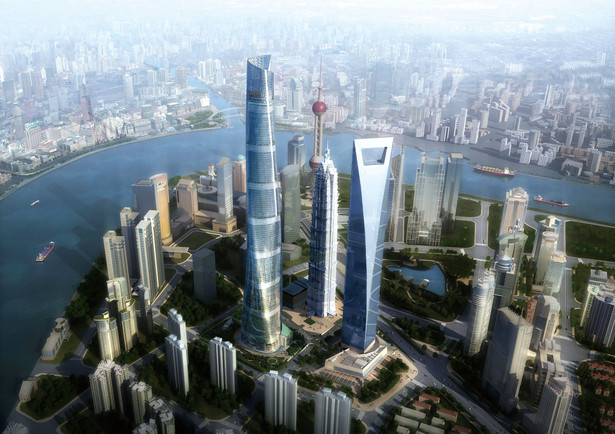 Shangai Tower, mat. CBRE