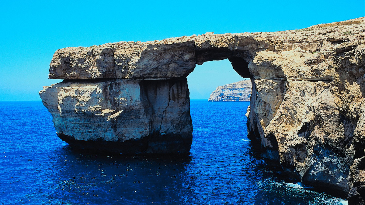 Lazurowe okno, Gozo, Malta