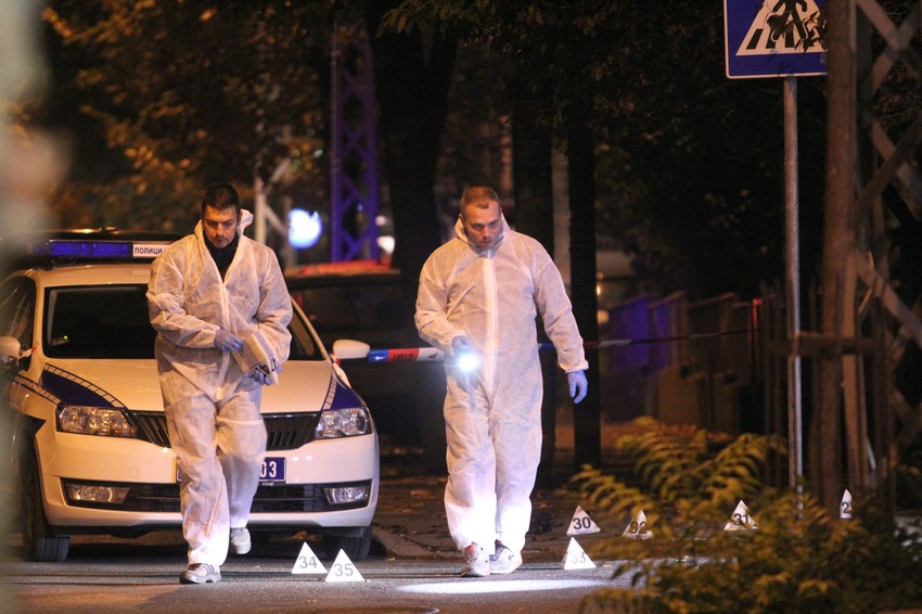 Forenzičari na mestu ubistva