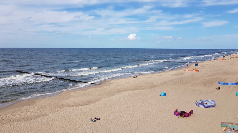 Plaża w Rewalu 