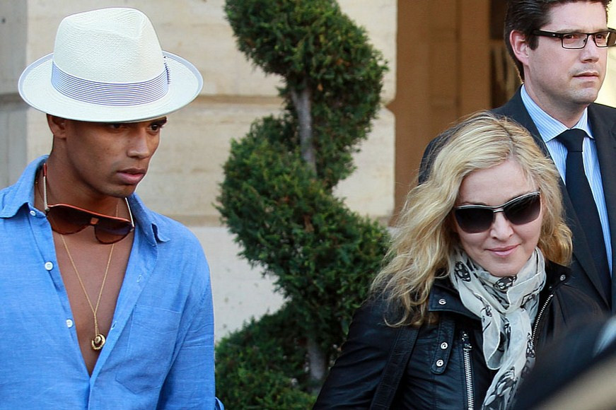 Madonna i Brahim Zaibat (fot. Agencja BE&amp;W)