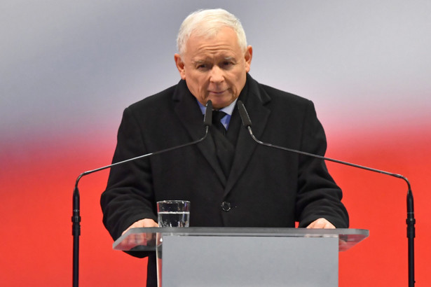 Prezes PiS Jarosław Kaczyński