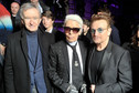 Bernard Arnault, Karl Lagerfeld i Bono na Paris Fashion Week 2017