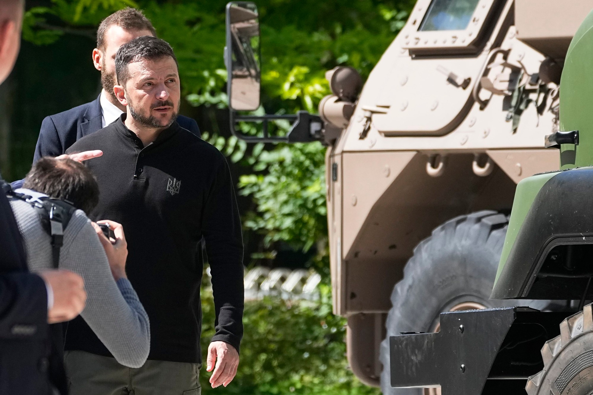 Ukrajinský prezident Volodymyr Zelenskyj.