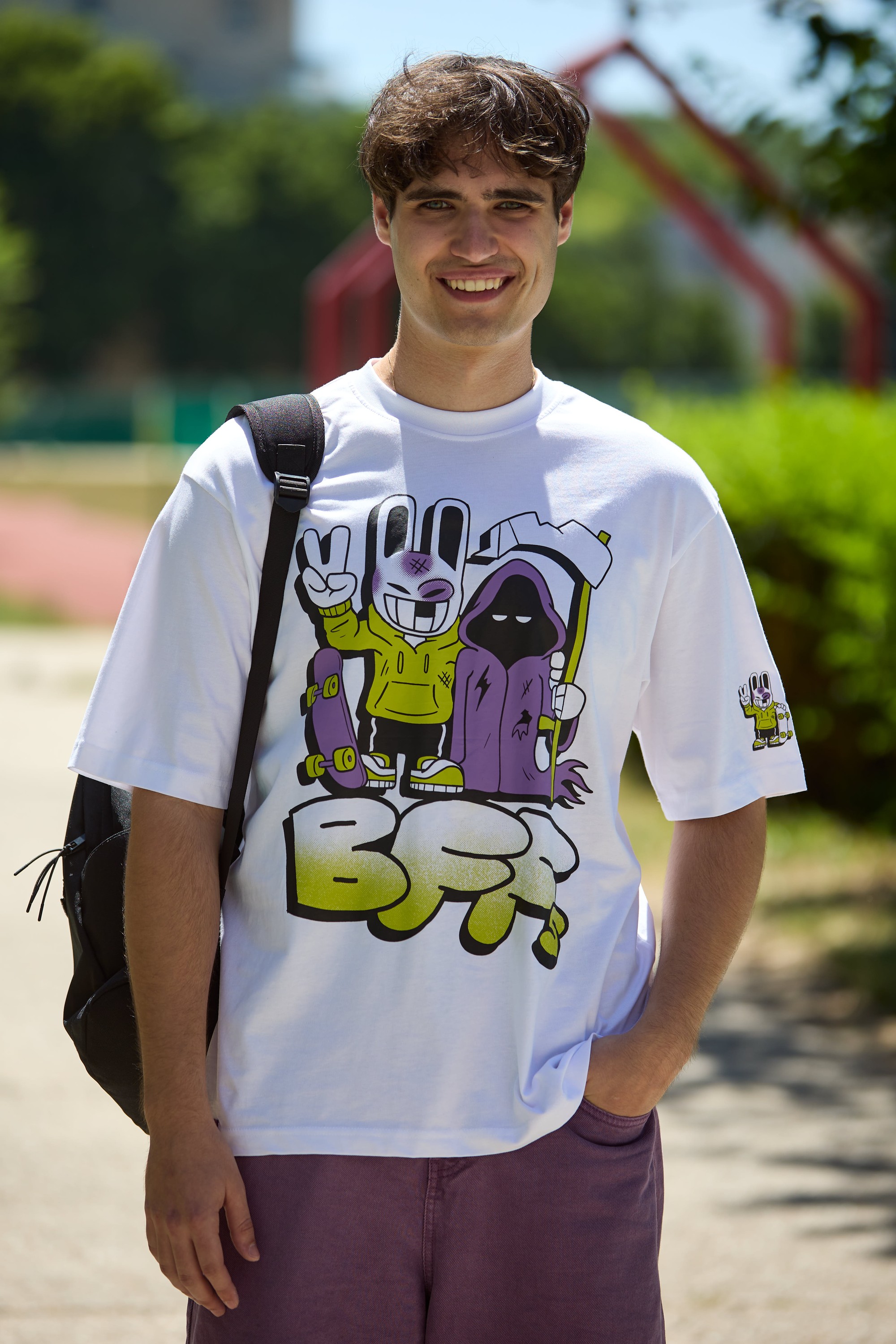 Herec Samuel Strešnák.