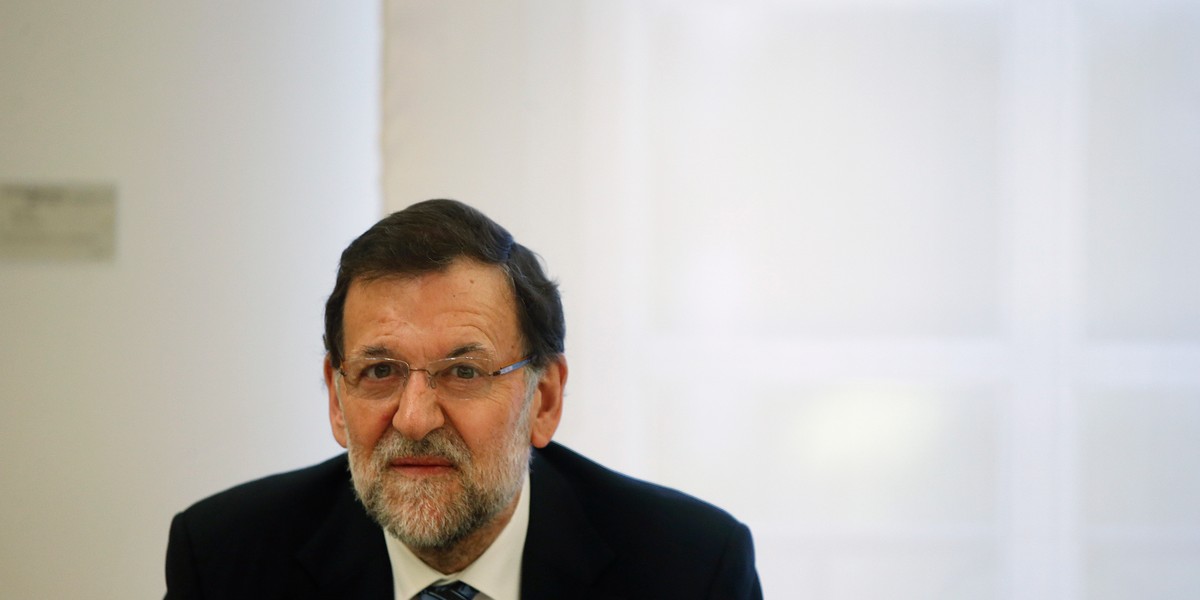 Premier Hiszpanii Mariano Rajoy